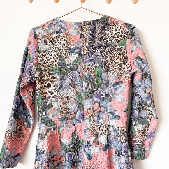 Iten Klairie Floral Animal Print Dress - Picture 9 of 10